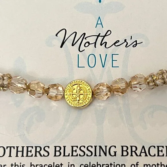 My Saint My Hero A Mother's Love Blessing Bracelet - Mother's Day Gift - Picture 2 of 4
